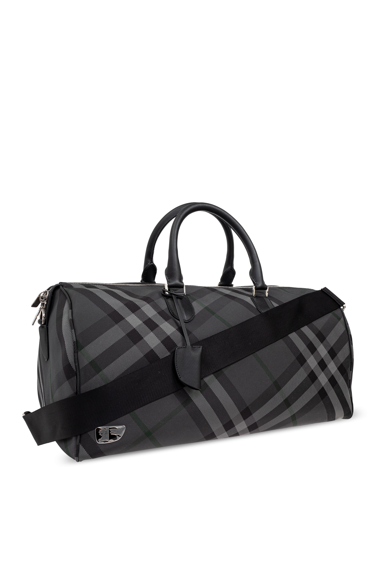 BURBERRY GOLF ブラックダッフルバッグ